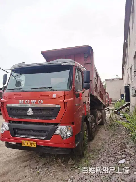 出售19年豪沃T7H重型前四后八自卸车，货箱8米 - 图片 2