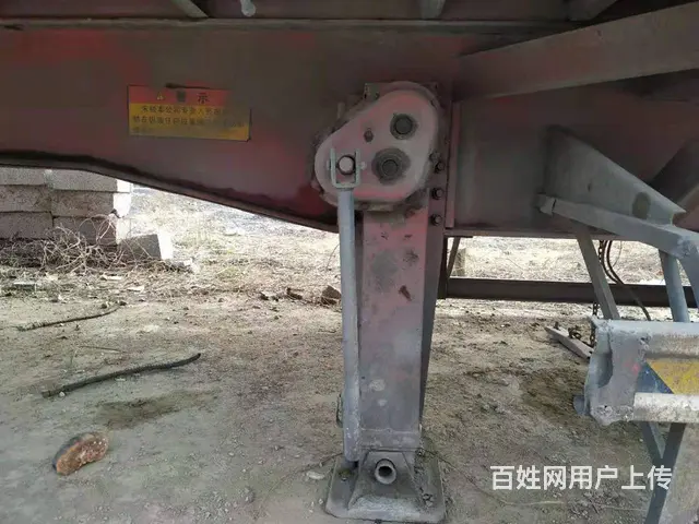 出售二手标箱侧翻半挂车 广东富华桥 带桥带轮胎 - 图片 6