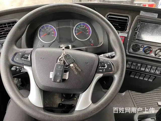 新款后八轮拖板车东风D17H平板车拖250挖机钩机 - 图片 3