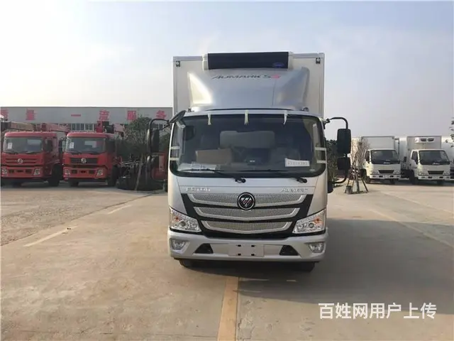 福田欧马可S3 冷藏车冷冻车肉钩车厂家现车低价售 - 图片 1