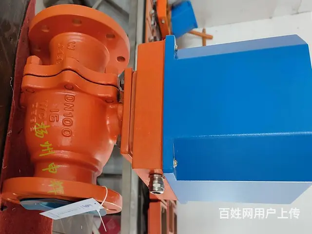 电动球阀 DN100DQF水泥均化库快开2秒充气用 - 图片 1