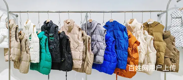 武汉盛依服饰出品冬季羽绒马甲撤柜出货 - 图片 3