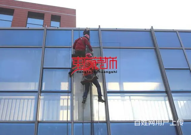淄博专业维修更换玻璃幕墙窗户拆除拆装外墙玻璃幕墙窗 - 图片 12