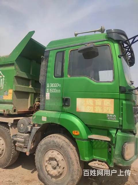 二手德龙新M3000法规自卸车 5米8箱环保渣土车 - 图片 3