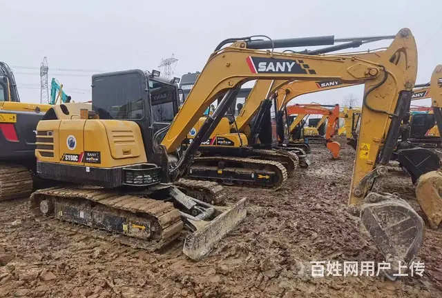 低价转让二手挖掘机三一60三大件质保一年全国包送 - 图片 1