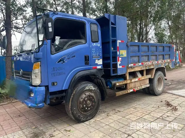 低价出售15年12月重汽王牌自卸车 原版原漆 - 图片 2