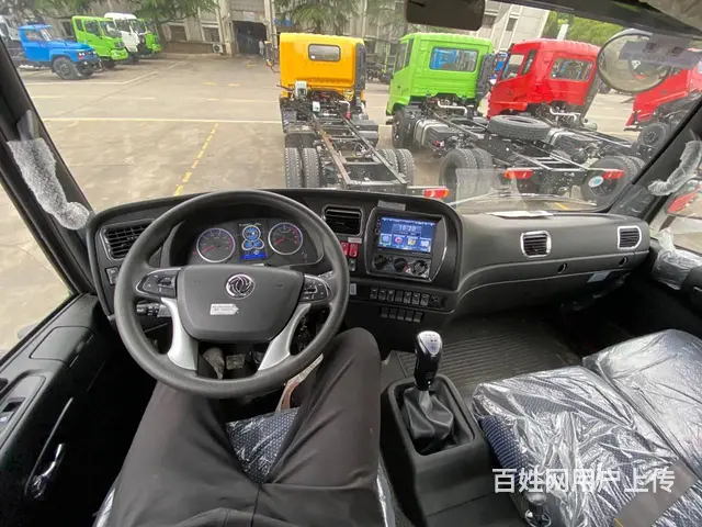 东风六缸机拖车 专拉150挖机平板运输车 - 图片 8
