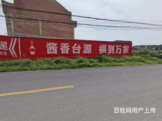 钦州墙体广告,来宾喷绘写真广告制作街道社区墙绘 - 图片 4