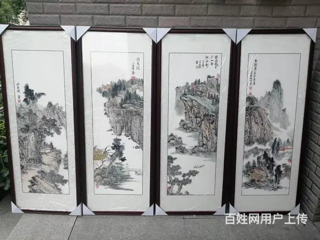杭州江干装裱书画配框装饰客厅 - 图片 4