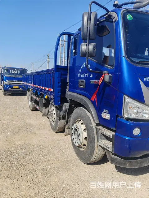 福田瑞沃 220平板车 国6大黄牌 - 图片 2