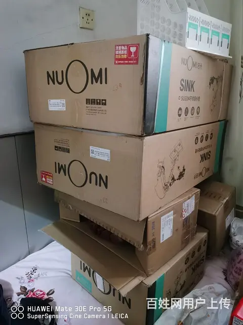 出售二手全新厨房水槽，卫生间手盆 - 图片 1