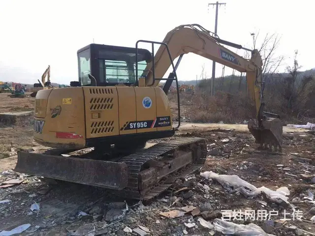 低价出售一台二手挖掘机三一75精品车况全国包送 - 图片 2