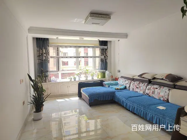 凌河湾御景苑3楼89平两室通厅中装52万中税一中滨河水城 - 图片 1