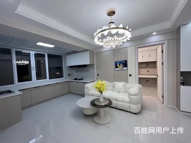 竹林金地华府电梯黄金10楼 三阳格局两室一厅 精美家具 - 图片 3