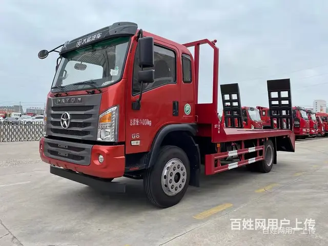 法士特8档挖机平板车 拖板车 图片参数 - 图片 4