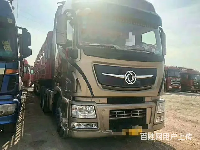 东风天龙 半挂车 仓栅式 国5 - 图片 1