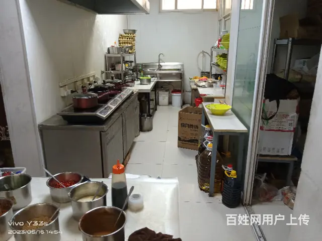 【同城搜铺网免费找店】榆中对面74平餐馆转让 - 图片 4