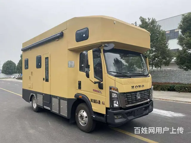 国六豪沃轻卡蓝牌旅居车、房车 - 图片 1
