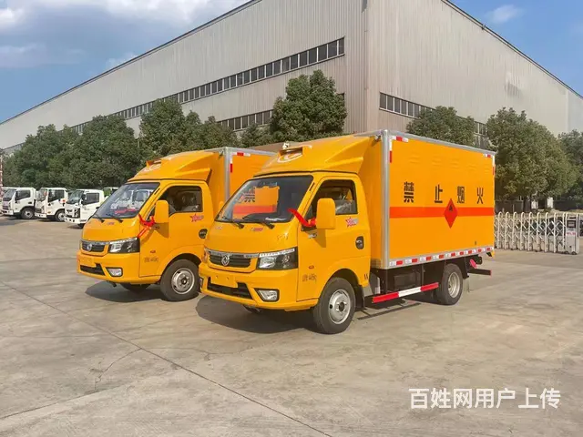 东风途逸蓝牌易燃气体厢式运输车,全柴95马力可分期 - 图片 6