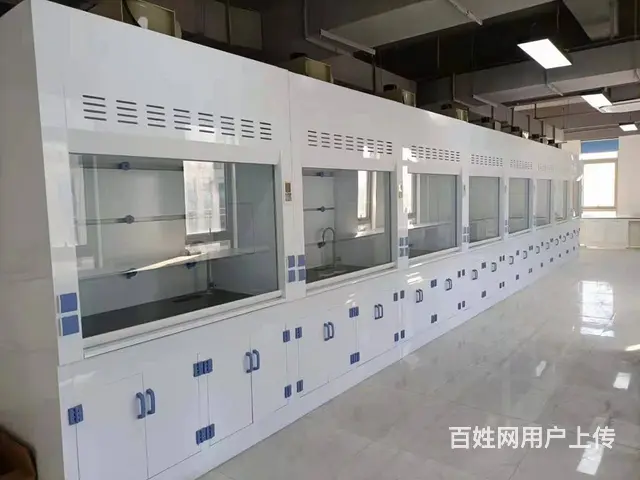 实验室家具厂家直销钢木边台批发通风柜橱批发边台安装 - 图片 8