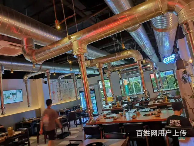 山葵烤肉排烟系统设计安装油烟管道制作烤肉店排油烟机 - 图片 1