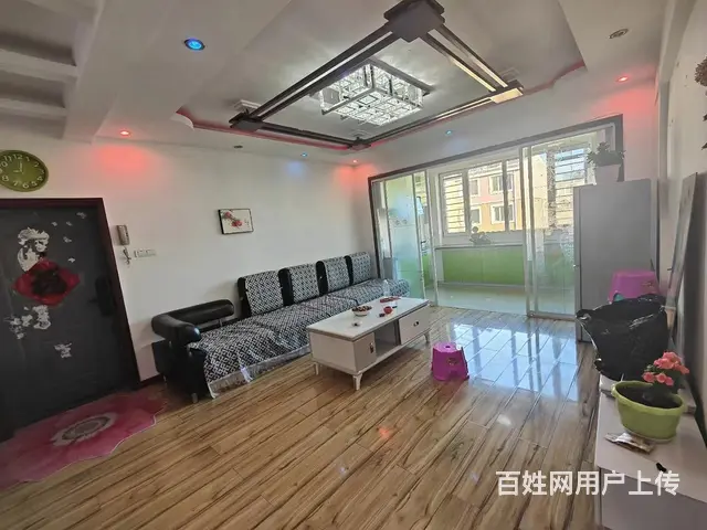凌海家园5楼78平精装双床电视冰箱洗衣机热水器包物业1000 - 图片 1