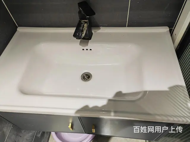 诚心转让台盆柜浴室柜台盆水槽啦！ - 图片 1