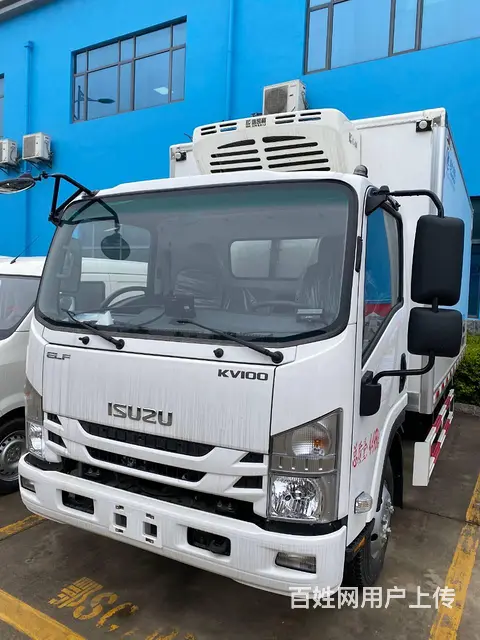 蓝牌福田物流专线冷藏车 油炸铁板原味冷冻商用冷藏车 - 图片 9