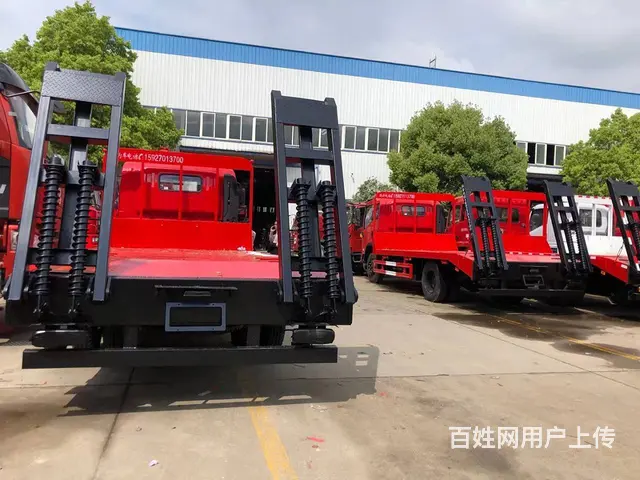 东风商用挖掘机平板车135挖机拖车5米4挖机拖车 - 图片 5