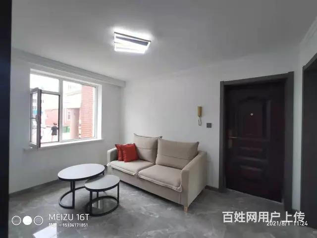 十二中学区幸福家园1楼56平南北精装地暖带家具无大税可贷款~ - 图片 6