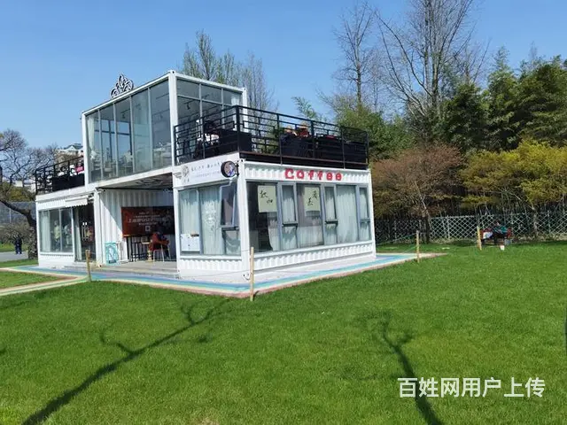 定制户外景区移动房屋办公室棋牌室商铺休闲小屋小吃店 - 图片 10