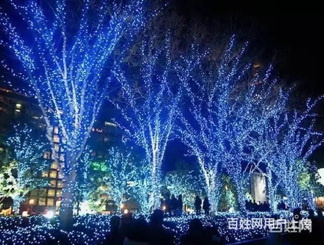 绿地夜景亮化，城市楼体亮化工程设计施工 - 图片 5