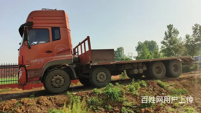 东风天龙 平板车 国3 - 图片 3