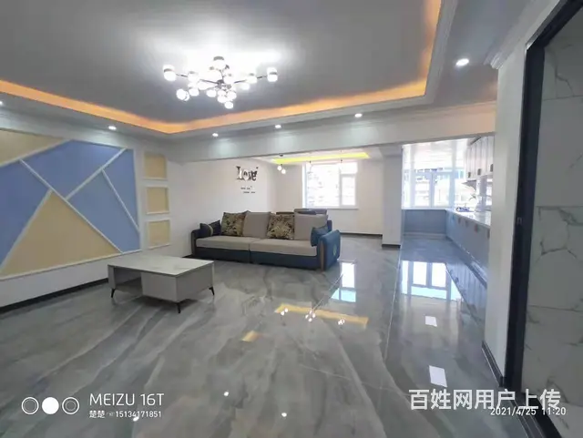国和小学五中学区凌河夜市市场里3楼101平南北通新装修地暖 - 图片 8