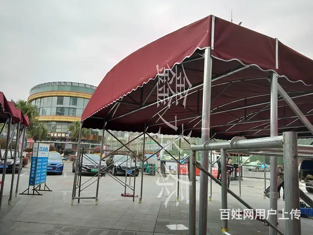 自贡市贡井电动活动雨棚，遮阳雨棚 - 图片 3