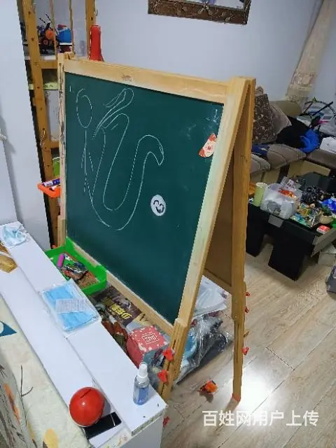 【搞定了！】儿童双面磁力画板，黑板 - 图片 1