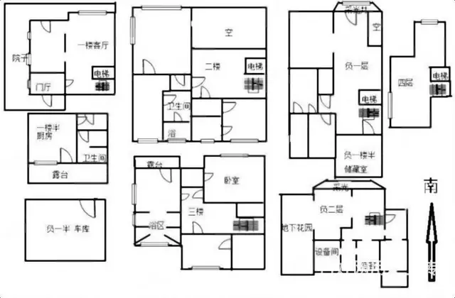 汇锦庄园独栋户型  使用2000平 一千米花园  可停8台车 - 图片 11