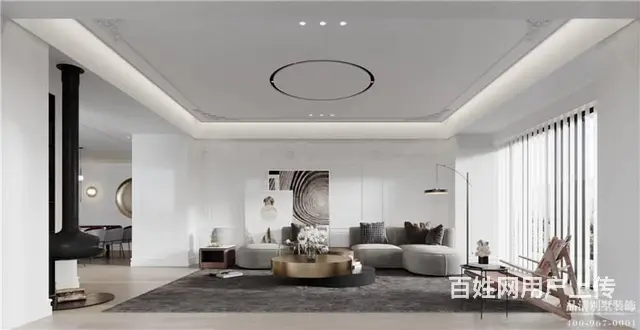 现代轻奢丨300m²别墅装修案例赏析 - 图片 6