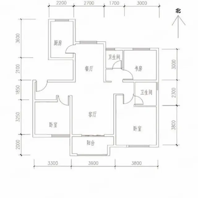 桃源世家三室两厅两卫，家具家电齐全，拎包入住 - 图片 8