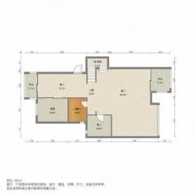 与新北万达一路之隔的叠加别墅（带80平左右院子和地下室） - 图片 10