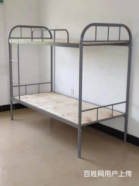 二手上下铺铁床铁架床双层床子母床 - 图片 4