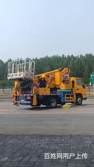 载人高空车登高车路灯车租赁 - 图片