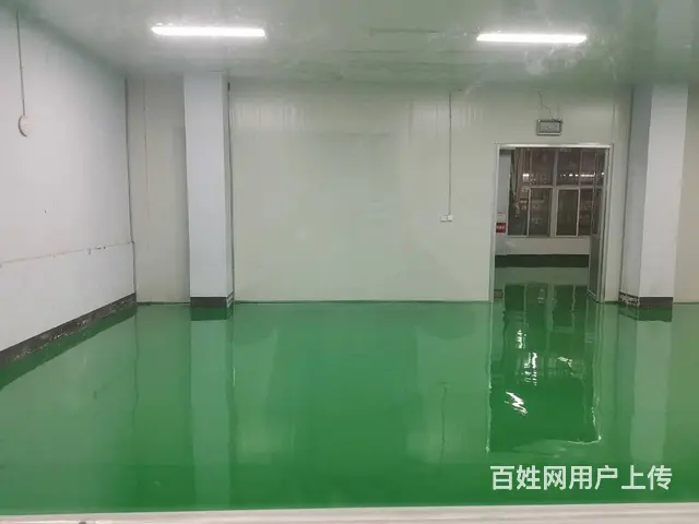 泰安厂房地坪漆施工，肥城钢构厂房地坪施工 - 图片 1