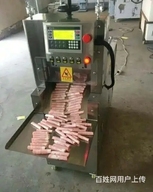 【搞定了！】3500元吐血急转电脑数控牛羊肉卷切片机 - 图片 4
