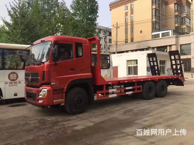 一拖福德后八轮挖机平板运输车全国包上户可分期 - 图片 10