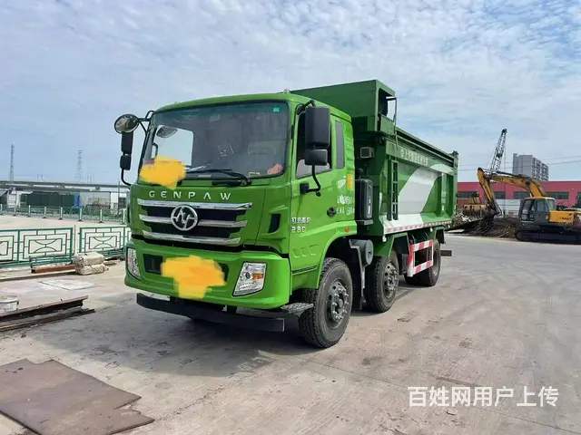 21年9月红岩五米六前四后四自卸车 个人户 - 图片 1