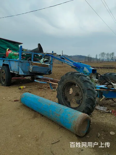 差不多卖小12马力常柴手扶拖拉机带趟地华子 - 图片 1