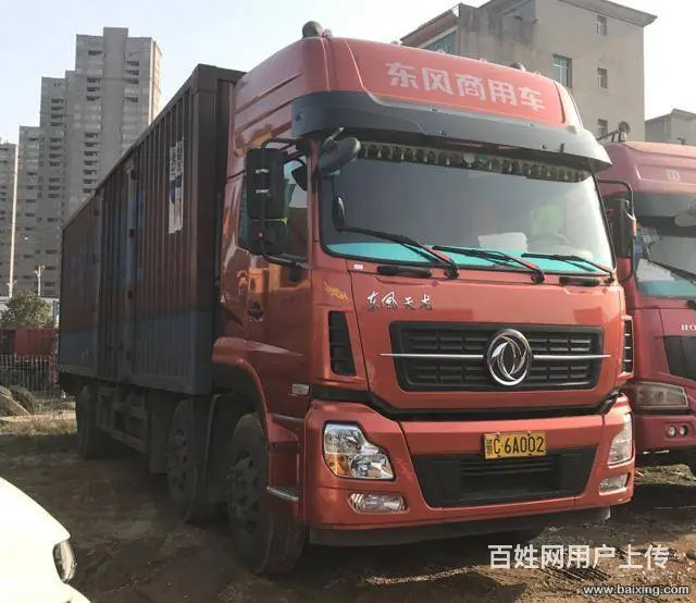9.6米前四后四，箱式高栏车， 跑快递专用车 - 图片 9