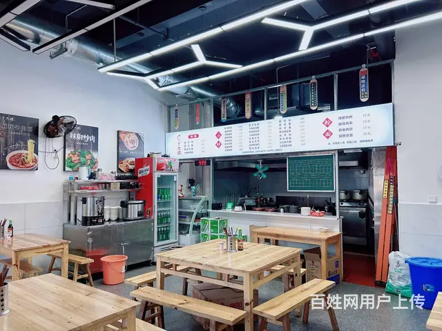 （老板本人）大型小区和学校门口临街餐馆优价转让  5515 - 图片 2