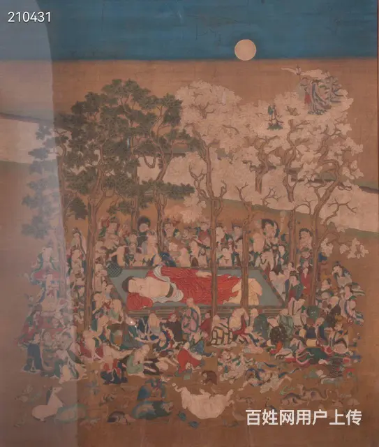 宋代 佚名佛像 精品 绢本 尺寸84乘以100 - 图片 2